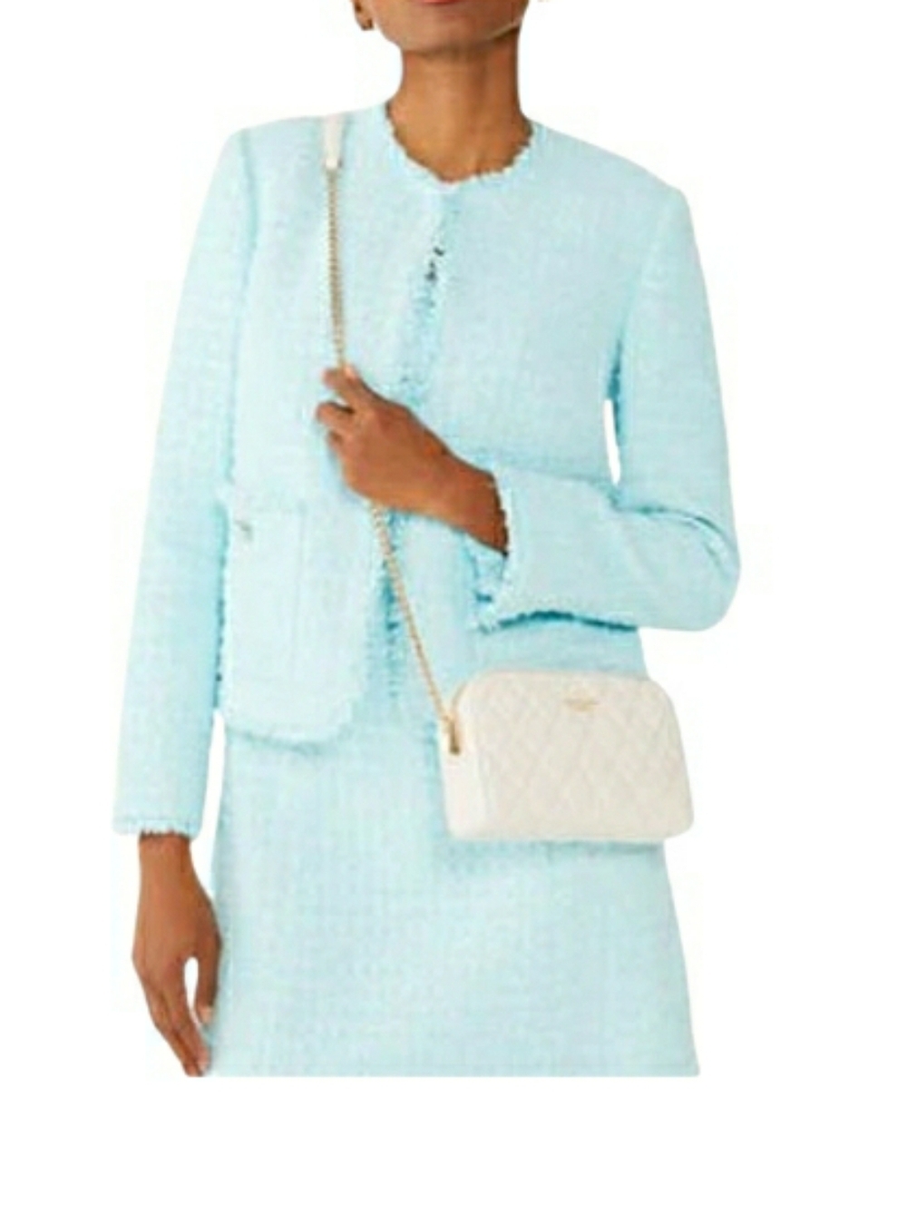 Kate Spade New YorkCarey Smooth Quilted Leather Mini Camera Bag